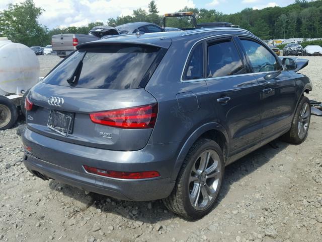 WA1GFCFS8FR012354 - 2015 AUDI Q3 PRESTIG GRAY photo 4