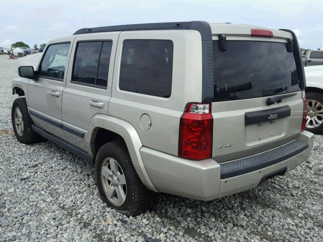 1J8HG48K48C179545 - 2008 JEEP COMMANDER TAN photo 3