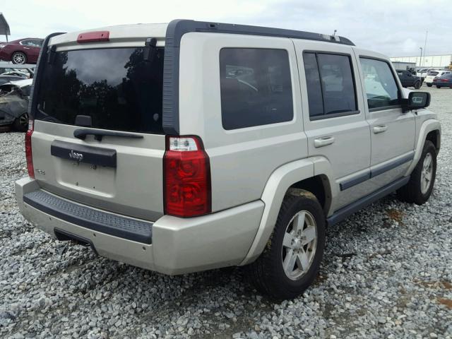 1J8HG48K48C179545 - 2008 JEEP COMMANDER TAN photo 4