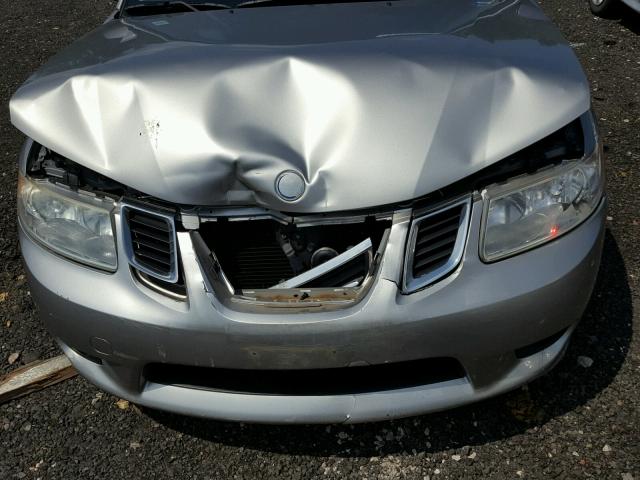 JF4GG61615H056384 - 2005 SAAB 9-2 LINEAR SILVER photo 9