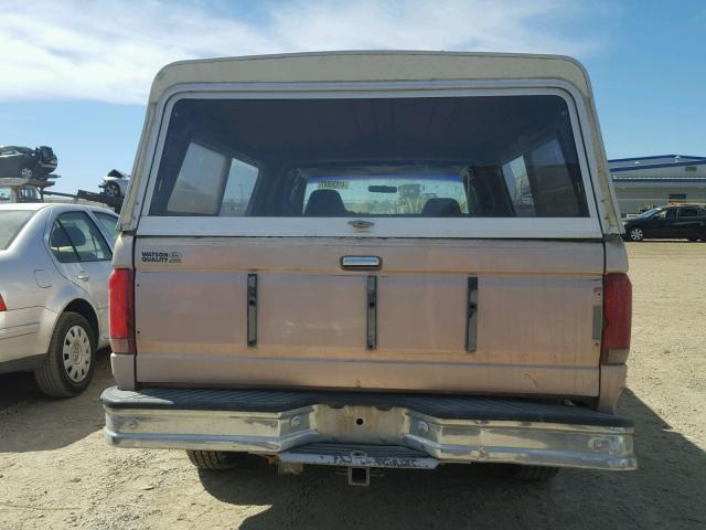 1FTHX25F9TEA59563 - 1996 FORD F250 BROWN photo 9