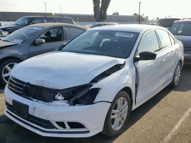 3VW2K7AJ4FM223504 - 2015 VOLKSWAGEN JETTA BASE 白色 照片 2