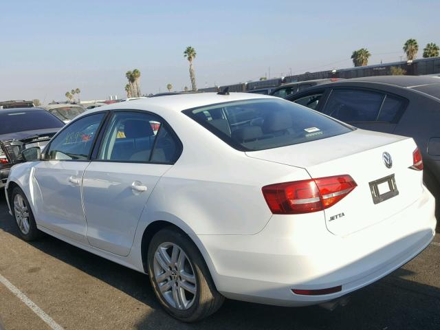 3VW2K7AJ4FM223504 - 2015 VOLKSWAGEN JETTA BASE 白色 照片 3