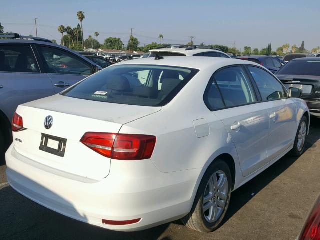 3VW2K7AJ4FM223504 - 2015 VOLKSWAGEN JETTA BASE 白色 照片 4