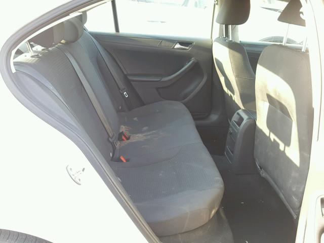 3VW2K7AJ4FM223504 - 2015 VOLKSWAGEN JETTA BASE 白色 照片 6