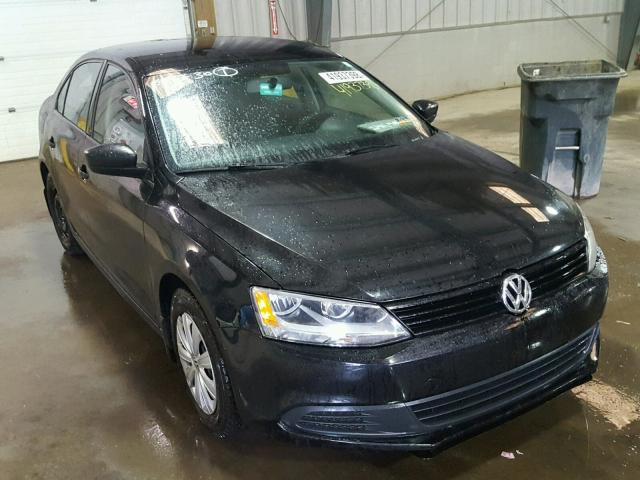 3VW2K7AJ2DM254800 - 2013 VOLKSWAGEN JETTA BASE 黑色 照片 1
