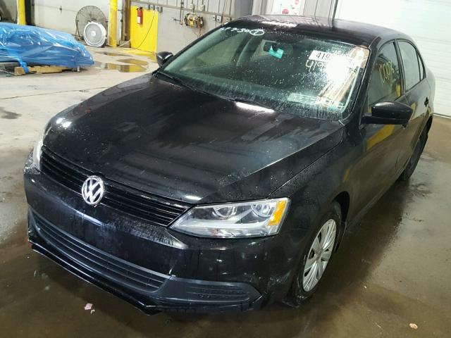 3VW2K7AJ2DM254800 - 2013 VOLKSWAGEN JETTA BASE 黑色 照片 2