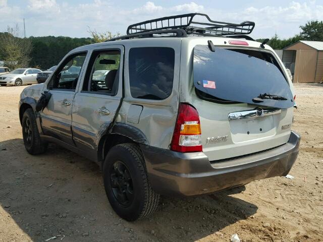 4F2YZ04194KM21060 - 2004 MAZDA TRIBUTE LX BEIGE photo 3