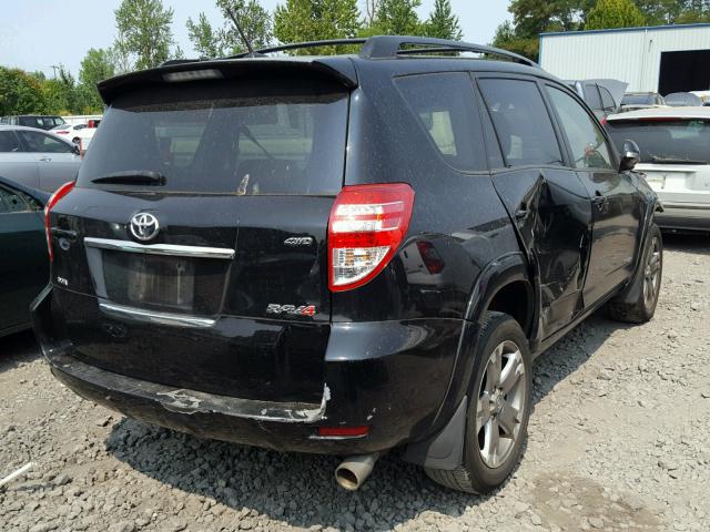 JTMBK32V195076548 - 2009 TOYOTA RAV4 SPORT BLACK photo 4