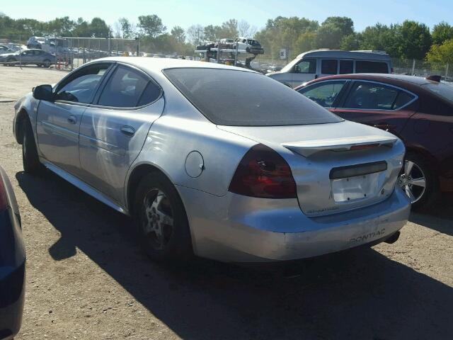 2G2WP522X41332771 - 2004 PONTIAC GRAND PRIX SILVER photo 3