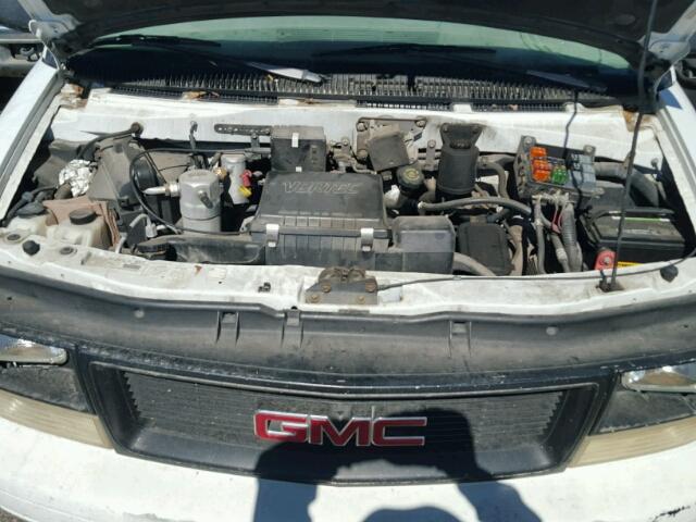 1GKDM19W7YB515326 - 2000 GMC SAFARI WHITE photo 7