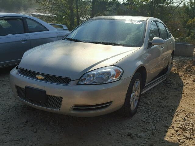 2G1WG5E38C1292908 - 2012 CHEVROLET IMPALA LT TAN photo 2