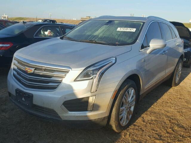 1GYKNCRS9HZ184548 - 2017 CADILLAC XT5 PREMIU SILVER photo 2