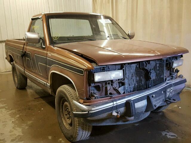 1GTFK24K8LE525102 - 1990 GMC SIERRA K25 BROWN photo 1