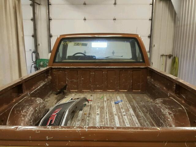 1GTFK24K8LE525102 - 1990 GMC SIERRA K25 BROWN photo 6