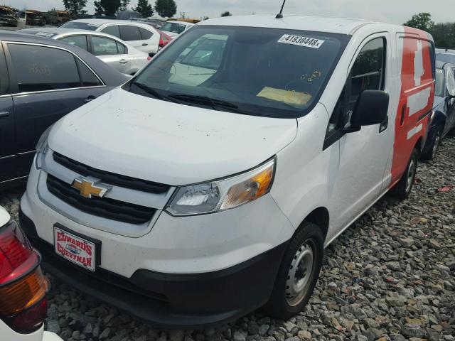 3N63M0YN4HK703989 - 2017 CHEVROLET CITY EXPRE WHITE photo 2