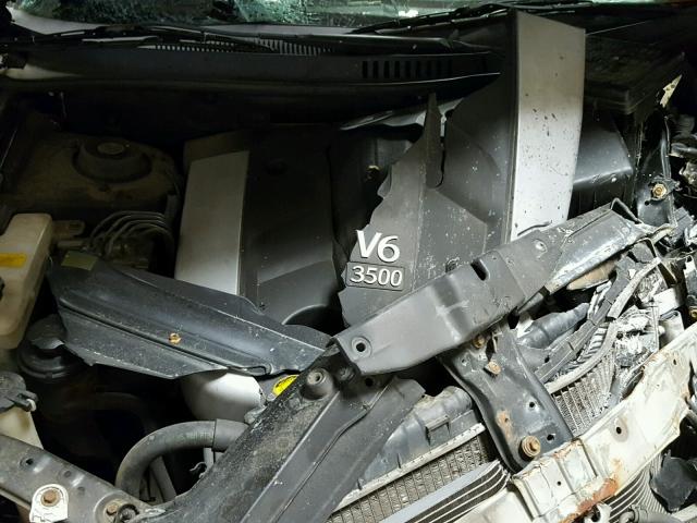 KM8SC73E53U504505 - 2003 HYUNDAI SANTA FE BLACK photo 7