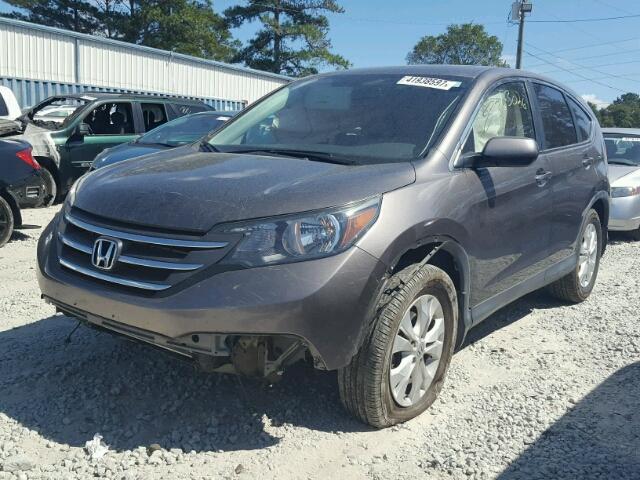 3CZRM3H5XDG701766 - 2013 HONDA CR-V EX ნაცრისფერი ფოტო 2