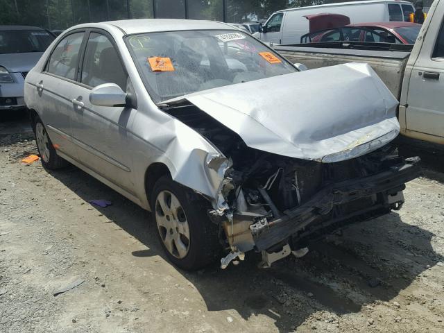 KNAFE221995602020 - 2009 KIA SPECTRA EX SILVER photo 1