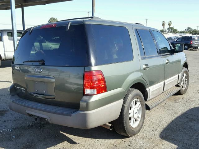 1FMRU15W43LC38141 - 2003 FORD EXPEDITION GREEN photo 4