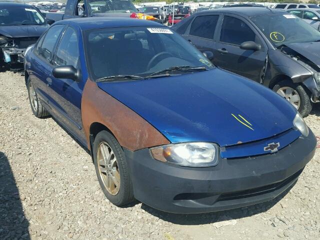 1G1JC52F847109953 - 2004 CHEVROLET CAVALIER BLUE photo 1