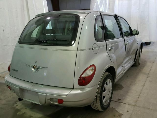 3A4FY48B47T500198 - 2007 CHRYSLER PT CRUISER GRAY photo 4