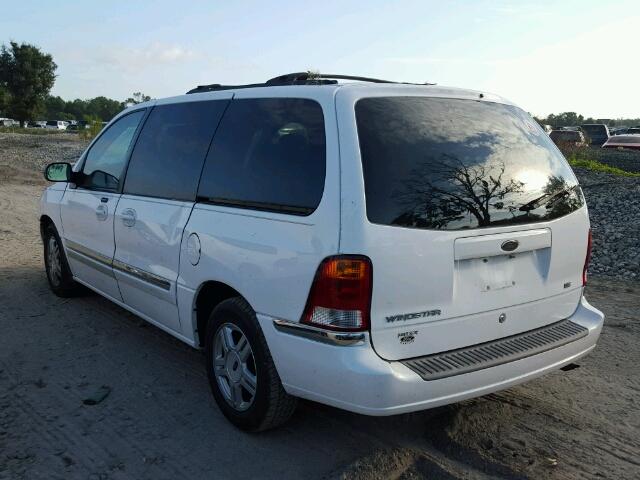 2FMZA52463BA08748 - 2003 FORD WINDSTAR WHITE photo 3