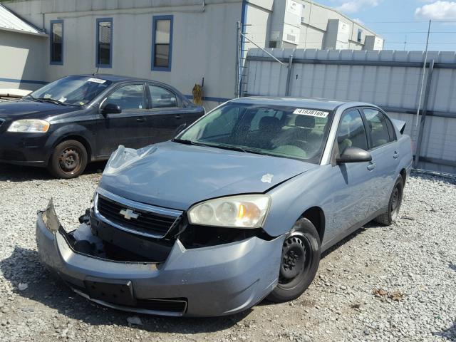 1G1ZS58F18F137604 - 2008 CHEVROLET MALIBU LS ლურჯი ფოტო 2