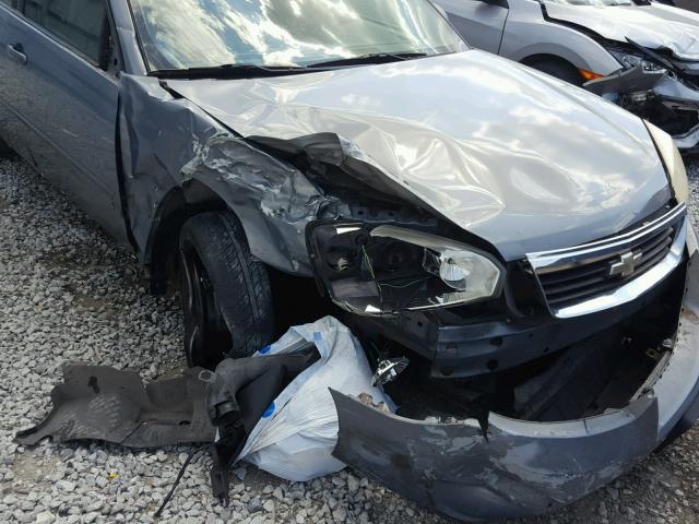 1G1ZS58F18F137604 - 2008 CHEVROLET MALIBU LS ლურჯი ფოტო 9
