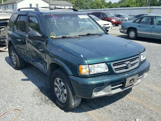 4S6DM58W6Y4407856 - 2000 HONDA PASSPORT E GREEN photo 1