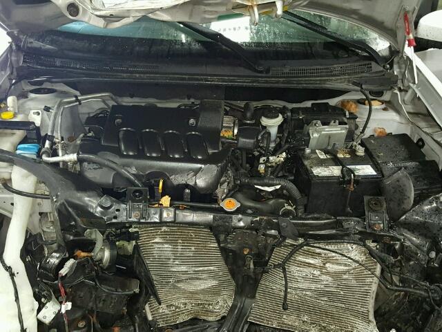 3N1AB6AP6CL703965 - 2012 NISSAN SENTRA SILVER photo 7