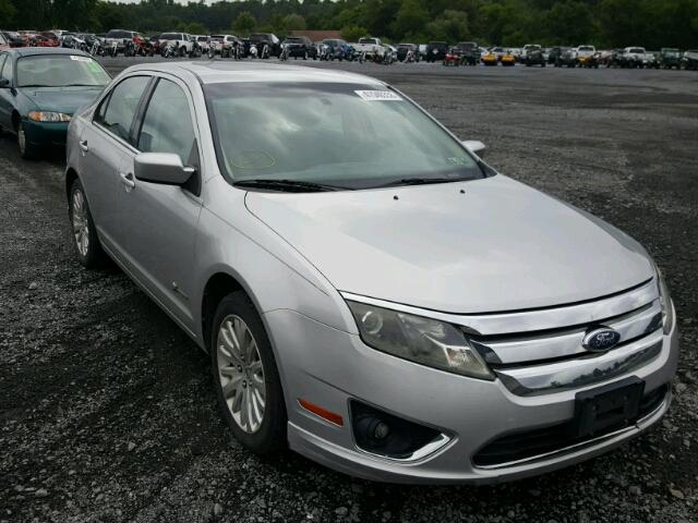 3FADP0L37AR160189 - 2010 FORD FUSION HYB SILVER photo 1