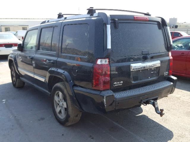 1J8HG58206C123489 - 2006 JEEP COMMANDER 黑色 照片 3