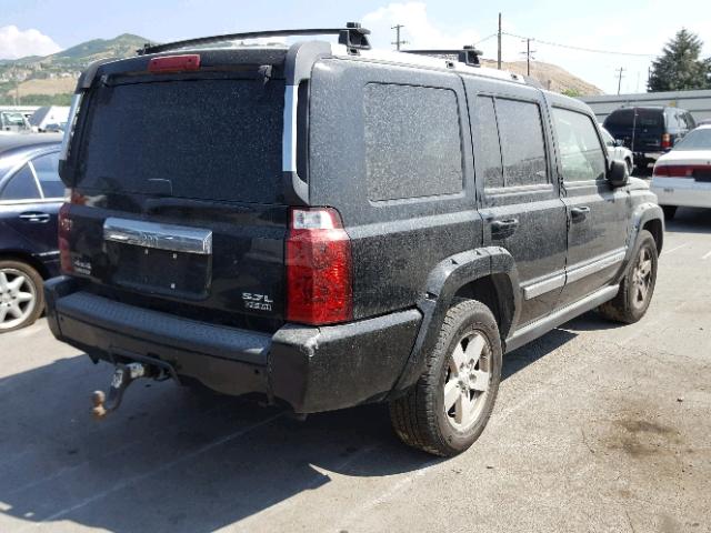 1J8HG58206C123489 - 2006 JEEP COMMANDER 黑色 照片 4