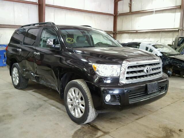 5TDDW5G18BS048101 - 2011 TOYOTA SEQUOIA PL BLACK photo 1