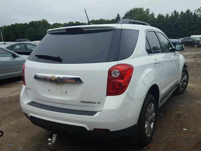 2GNALDEK5D1126966 - 2013 CHEVROLET EQUINOX WHITE photo 4