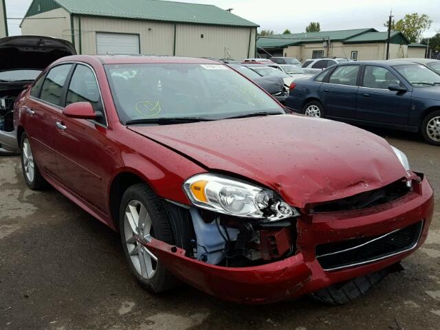 2G1WC5E34D1113955 - 2013 CHEVROLET IMPALA RED photo 1