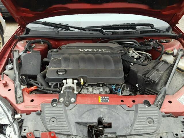 2G1WC5E34D1113955 - 2013 CHEVROLET IMPALA RED photo 7