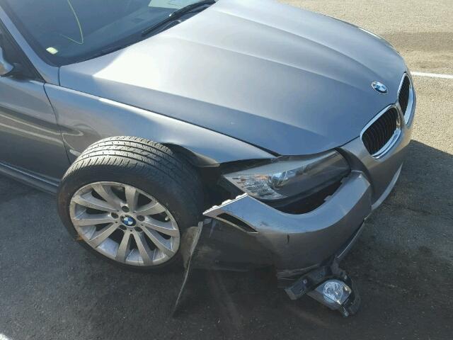 WBAPH7C57BE461688 - 2011 BMW 328 I CHARCOAL photo 9
