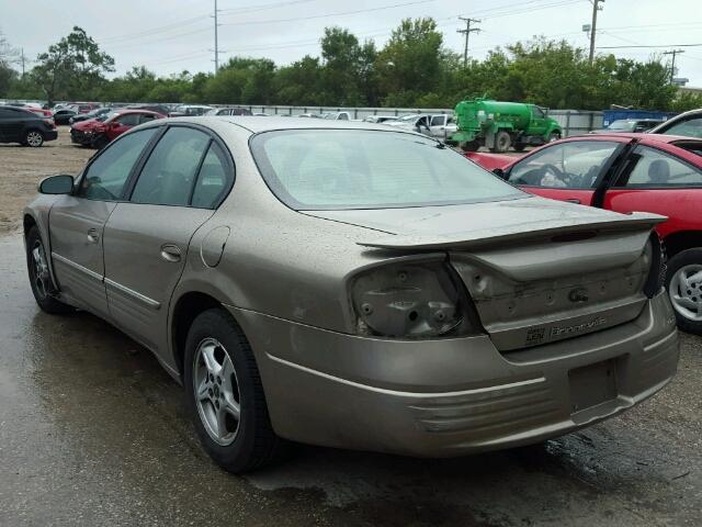 1G2HX54K324180758 - 2002 PONTIAC BONNEVILLE BEIGE photo 3