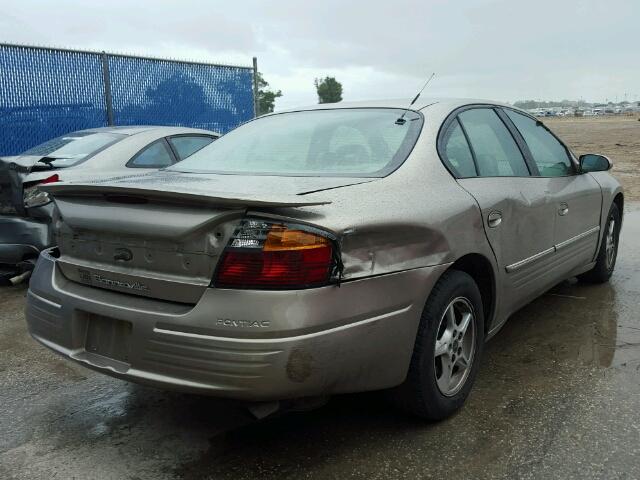 1G2HX54K324180758 - 2002 PONTIAC BONNEVILLE BEIGE photo 4