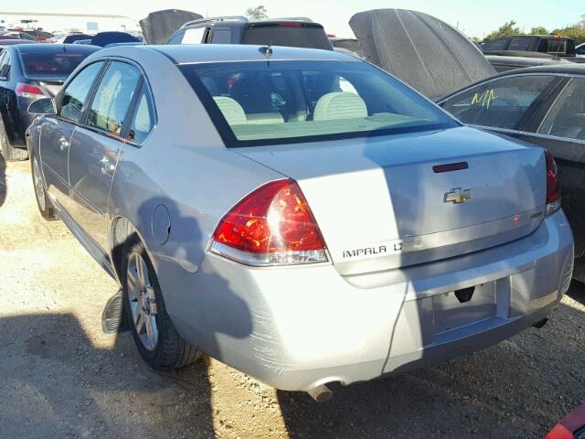 2G1WB5E32E1103624 - 2014 CHEVROLET IMPALA LIM SILVER photo 3