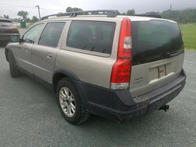 YV1SZ59H041140743 - 2004 VOLVO XC70 TAN photo 3