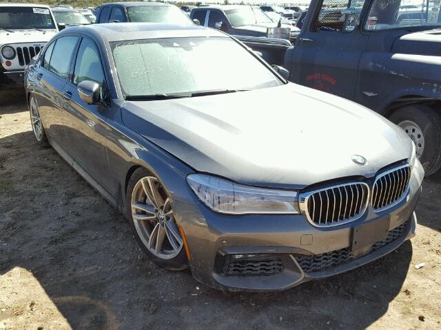 WBA7F2C54HG422272 - 2017 BMW 750 XI 灰色 照片 1