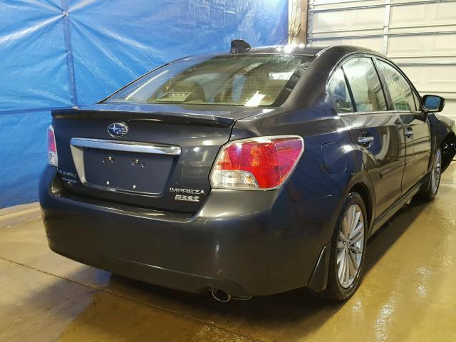 JF1GJAK60GH014436 - 2016 SUBARU IMPREZA LI GRAY photo 4