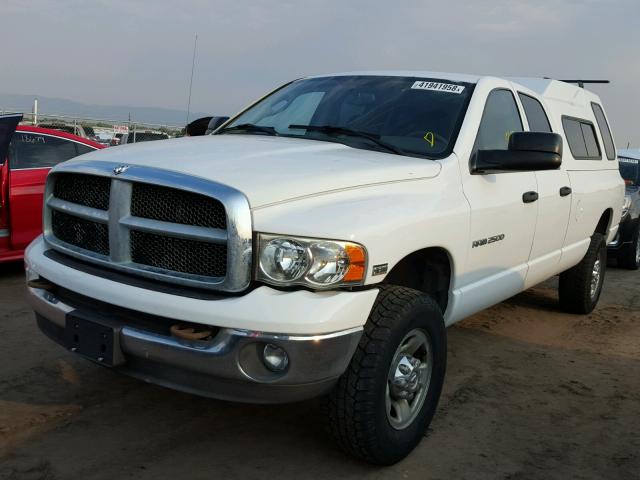 1D7KU28D74J187050 - 2004 DODGE RAM 2500 S თეთრი ფოტო 2