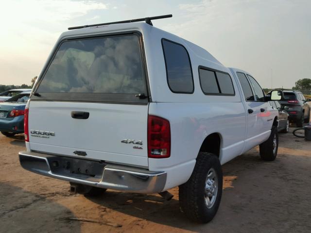 1D7KU28D74J187050 - 2004 DODGE RAM 2500 S თეთრი ფოტო 4