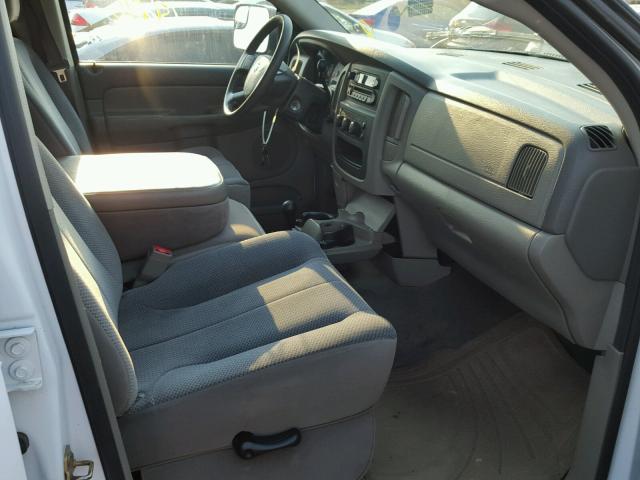 1D7KU28D74J187050 - 2004 DODGE RAM 2500 S თეთრი ფოტო 5