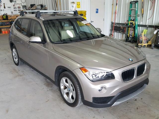 WBAVM1C58EVW49110 - 2014 BMW X1 SDRIVE2 BEIGE photo 1