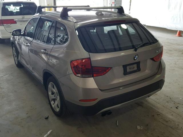 WBAVM1C58EVW49110 - 2014 BMW X1 SDRIVE2 BEIGE photo 3
